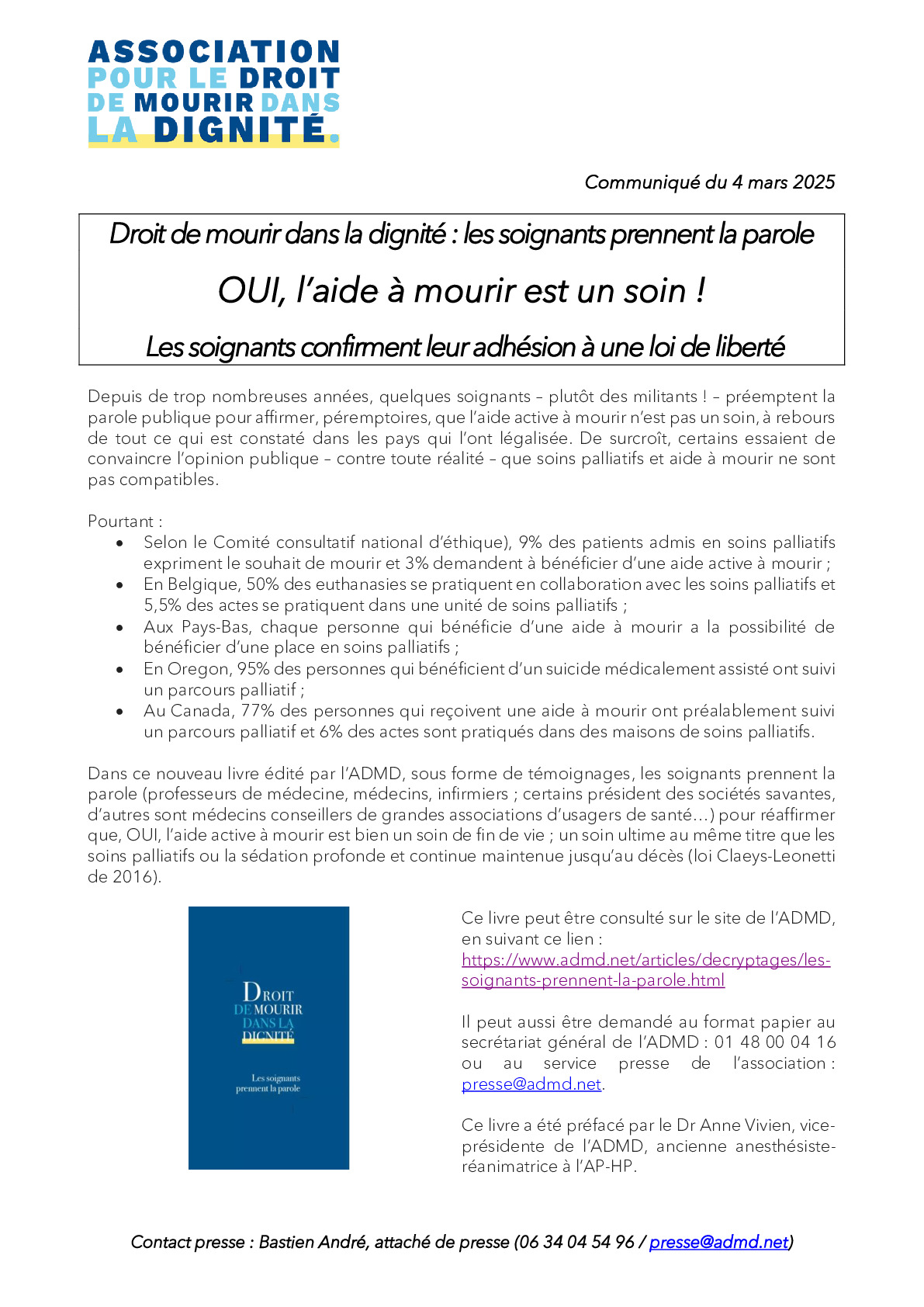 Les soignants prennent la parole