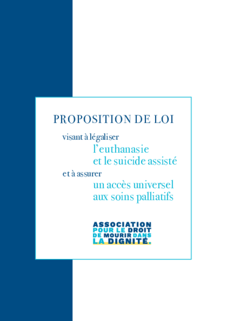 Proposition de loi
