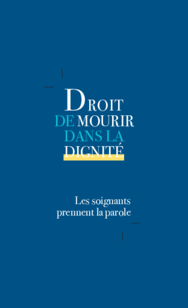 Livret "Les soignants prennent la parole"