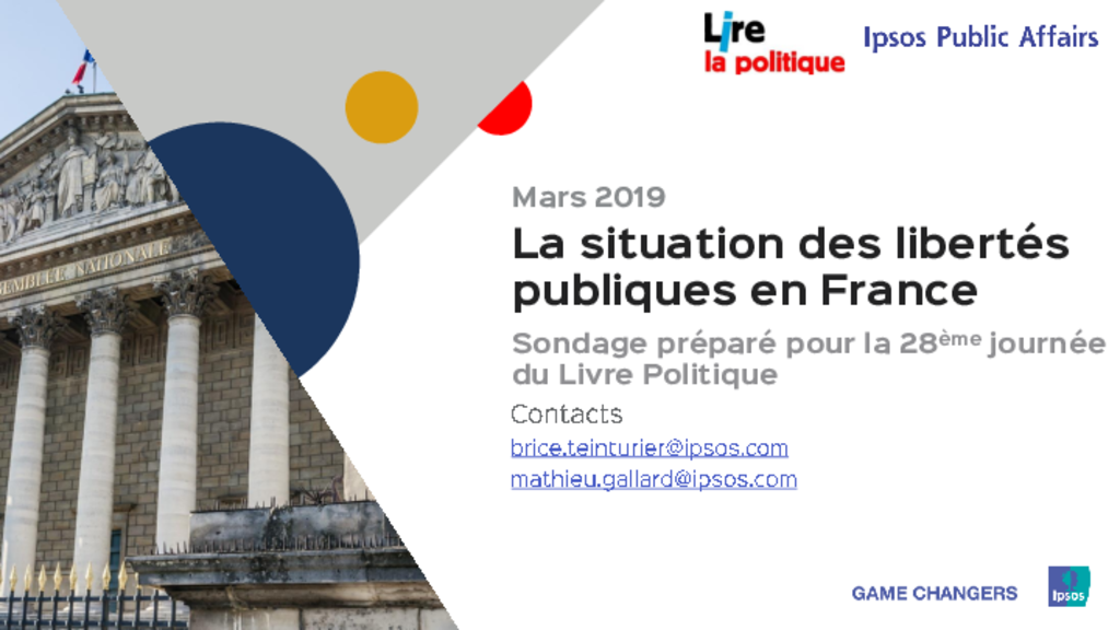 Les Français et les libertés publiques