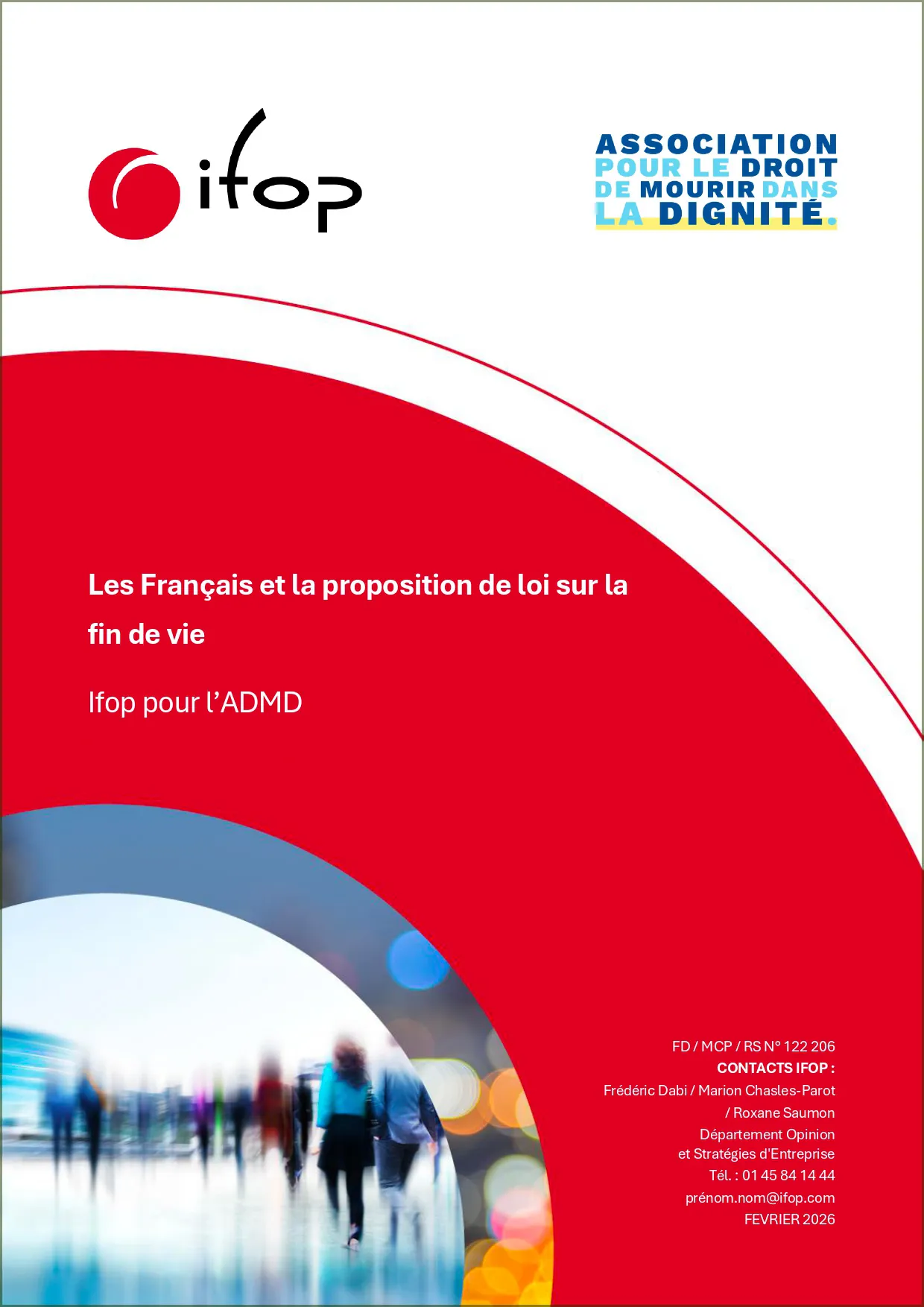 Sondage Ifop - Les Français et la proposition de loi sur la fin de vie